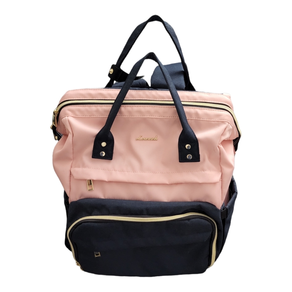 Pink & Navy Blue LOVEVOOK Laptop Backpack